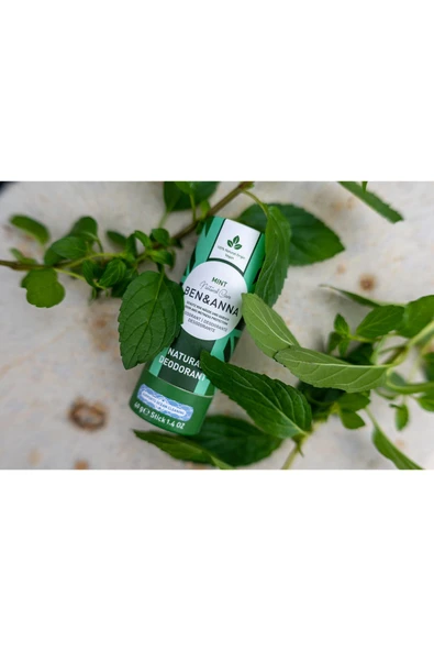 BEN & ANNA MİNT NATURAL VEGAN DEODORANT STİCK 40 G - 3