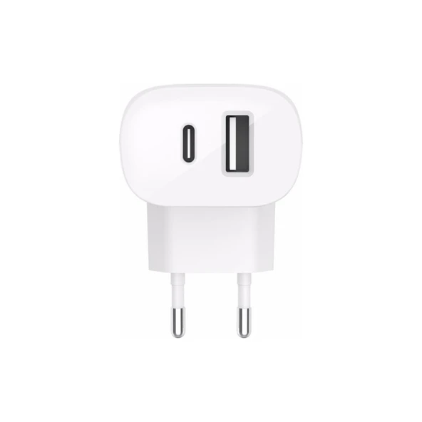 Belkin WCB008VFWH 32W Şarj Cihazı Usb-C Usb-A Beyaz - 5