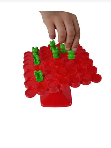 Frog Balance Kurbağa Denge Oyunu Eğlenceli ve Eğitici Dikkat Denge Geliştirici Ebeveyn Aile Çocuk Etkileşimi - 3