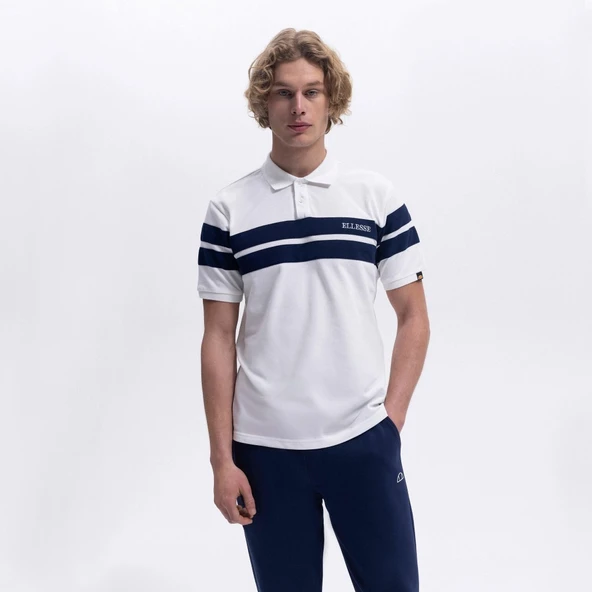 Ellesse Erkek Beyaz Polo Yaka Tişört EM396 - 3