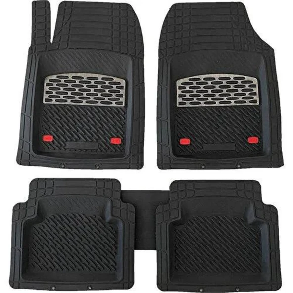 Dacia Duster 2 WD (4x2) 2010 4D HAVUZLU ÜNİVERSAL YENİ NESİL PRO PASPAS SİYAH - GRİ - 2