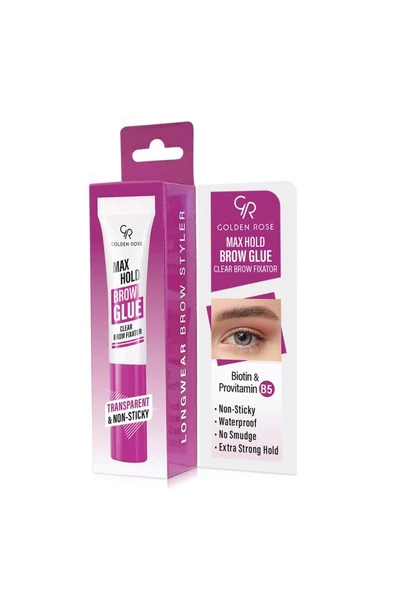 Golden Rose Max Hold Brow Glue Şeffaf Kaş Sabitleyici - 3