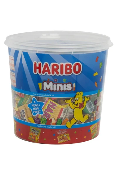 HARİBO MINI6TASX100PŞX10GR 6 lı paket