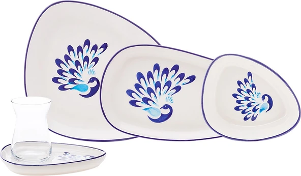 Karaca Peacock 24 Parça 6 Kişilik Kahvaltı Seti - 9