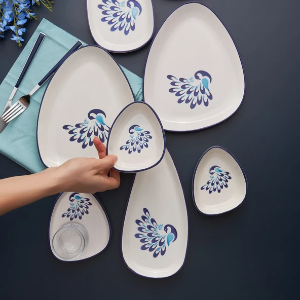 Karaca Peacock 24 Parça 6 Kişilik Kahvaltı Seti - 8