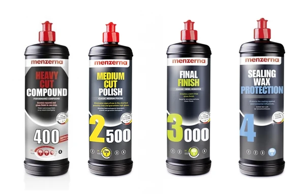 MENZERNA 4 LÜ SET 400-2500-3000 -SEALİNG WAX 1 KG