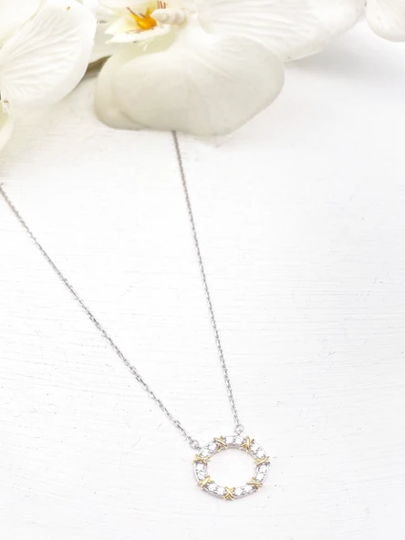 925 Ayar Gümüş ( Silver) Kadın Kolye
