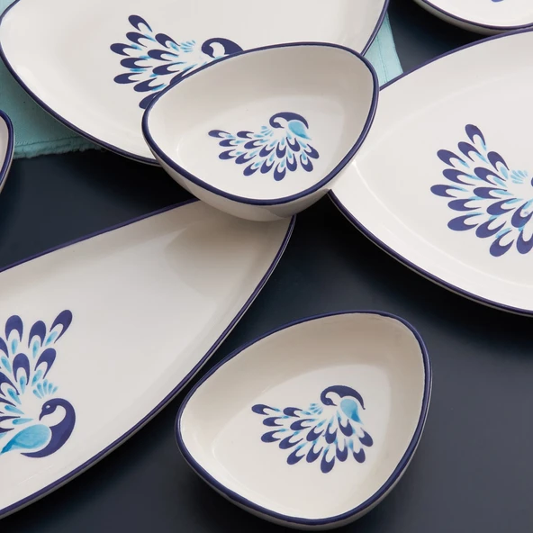 Karaca Peacock 24 Parça 6 Kişilik Kahvaltı Seti - 7