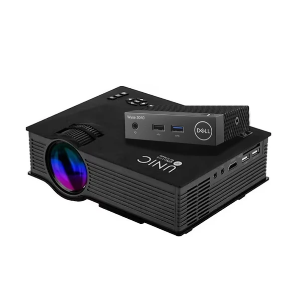 UNIC PROJEKSİYON CİHAZI AN-6822 PROJEKSİYON CİHAZI & HYPER BOX 4K ANDROİD TV BOX FREE IP