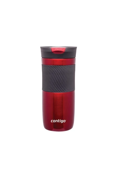Contigo Byron Red 470 ml  Snapseal -  2095632 Termal Termos Matara- Seyahat Kupası