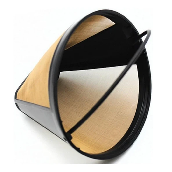 Filtre Kahve Makinesi Yıkanabilir Gold Filtre, Schafer Robusta ile Uyumlu