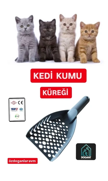 Ada Kedi Kumu Temizleme Küregi