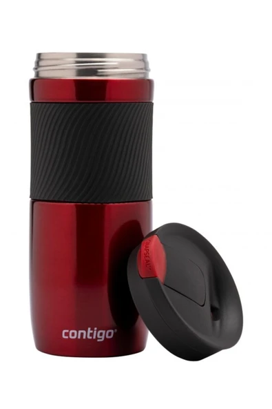 Contigo Byron Red 470 ml  Snapseal -  2095632 Termal Termos Matara- Seyahat Kupası - 3