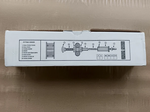 EURASİA 600X700 KROM 10 BORULU HAVLUPAN - Resim 2