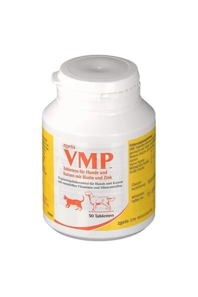 ZOETİS Zoetis VMP Multivitamin Mineral 50 Tablet
