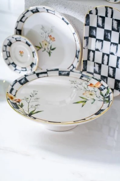 Acar Peony 53 Parça Kahvaltı Takımı SR-07793 - 2