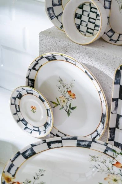 Acar Peony 53 Parça Kahvaltı Takımı SR-07793 - 3