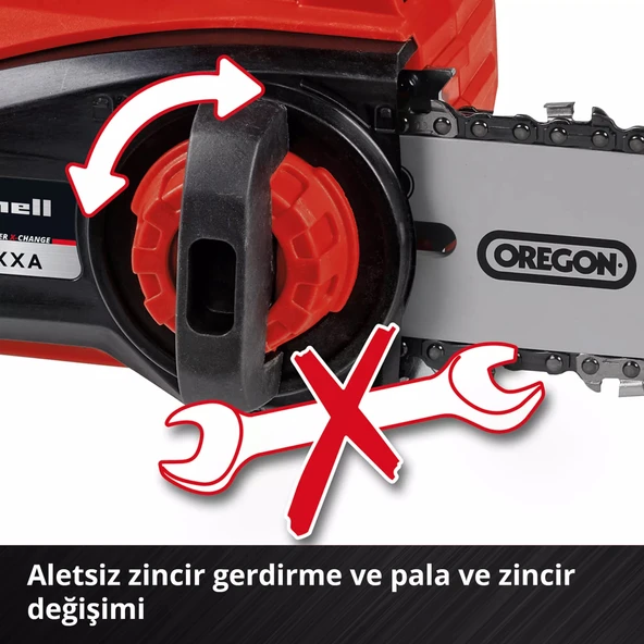 Einhell Fortexxa 18/20 TH Solo Ağaç Kesme 4600020 - 5