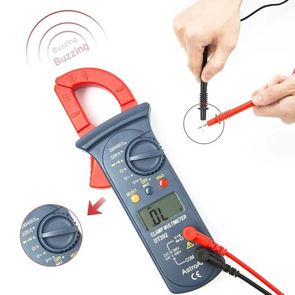 Astroai Dijital PensMetre 2000 Counts Test Cihazi DT202 - 6