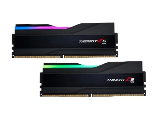 GSKILL Trident Z5 RGB Siyah DDR5-6000Mhz CL36 32GB (2x16GB) DUAL (36-36-36-96) 1.35V