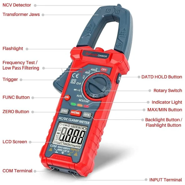 Astroai Dijital PensMetre 4000 Counts Test Cihazi CM4KOR - 7