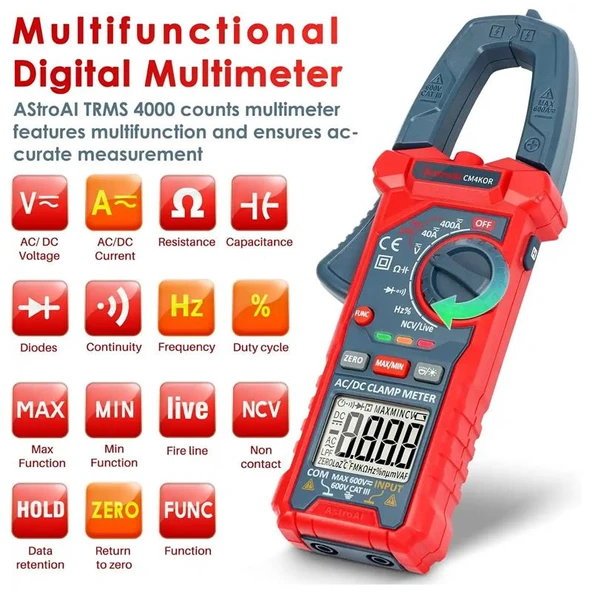 Astroai Dijital PensMetre 4000 Counts Test Cihazi CM4KOR - 2