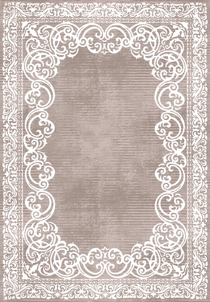 Makinede Yıkanabilir Leke Tutmaz  Gri-Antrasit Deko Deri Kaymaz Taban Eternity Salon Saçaksız Halı B1217  GRİ-ANTRASİT 180 x 280 - 2