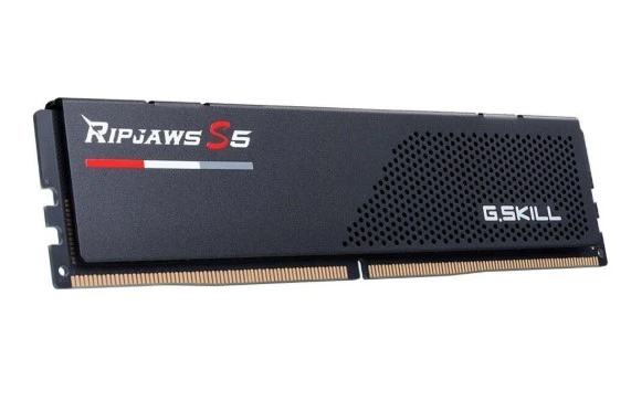 GSKILL Ripjaws S5 Siyah DDR5-6000Mhz CL36 16GB (1x16GB) Single (36-36-36-96) 1.35V