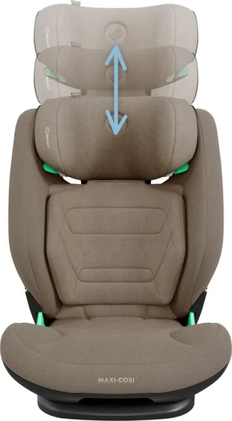 Maxi-Cosi RodiFix Pro I-Size İsofix'li 15-36 Kg Çocuk Oto Koltuğu Authentic Truffle - Resim 6