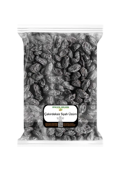 Çekirdeksiz Siyah Üzüm 1 Kg Siyah Üzüm Çekirdeksiz Özbek Üzümü ürün görseli