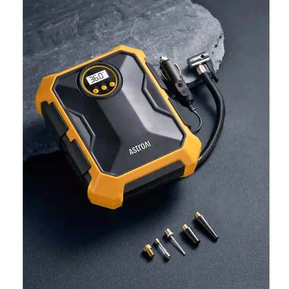 Astroai Otomatik Lastik Sisirme Pompasi Isikli 100PSI CZK-3674 - 8