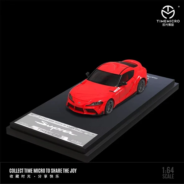 TimeMicro 1:64 Toyota A90 Kırmızı