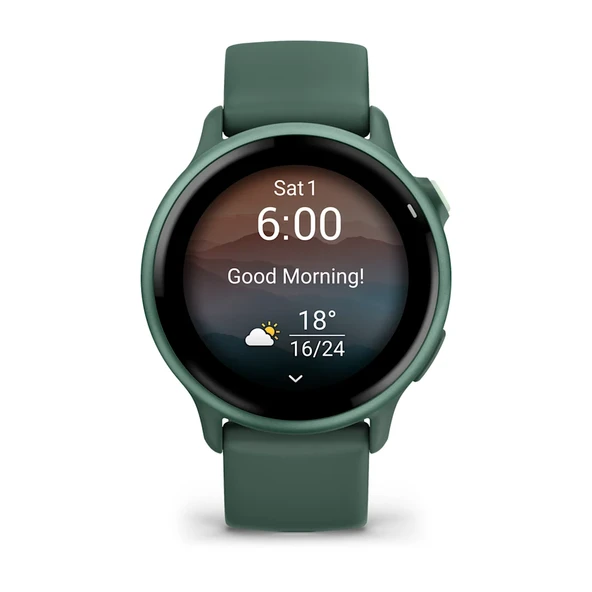 Garmin Vivoactive 6 Metalik Jasper Yeşili - 12