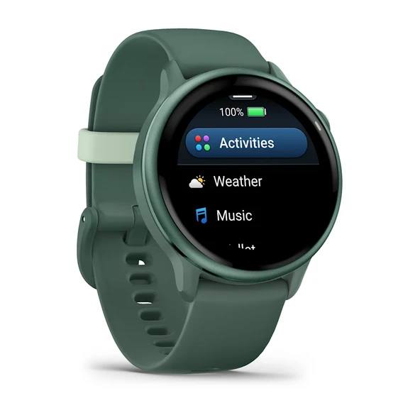 Garmin Vivoactive 6 Metalik Jasper Yeşili - 3