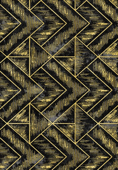 Makinede Yıkanabilir Leke Tutmaz  Gold Deko Deri Kaymaz Taban Tasarım Salon Saçaksız Halı A245  GOLD 120 x 180 - 2