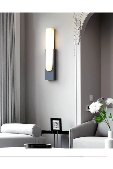 Ucuz Geldi Dekoratif Led Aplik Çift Yönlü Işık 10 W Led Aydınlatma Cata Hawai 3200K Gün Işığı İç ve Dış Mekan - 3