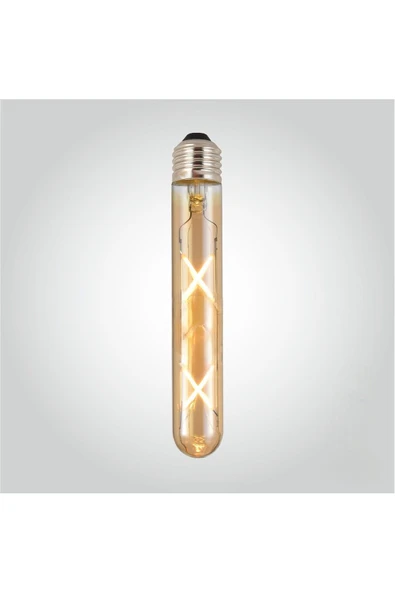 Ucuz Geldi 4w Wintage Rustik Led Ampul 2500k E27 Duy Lambam Çubuk Amber Cam Sarı Işık Retro Filament Tüp Ampul - 4