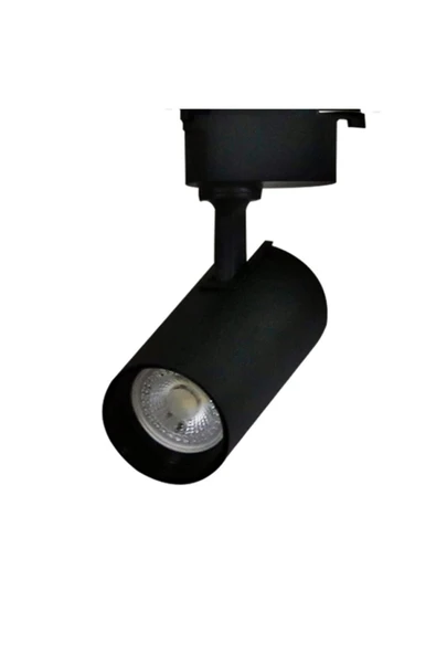 Coral Light Mini Ray Spot Sylvania Gu-10 Led Ampullü Spot Lamba 6500k Siyah Kasa Beyaz Işık