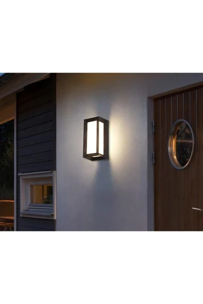 Ucuz Geldi Bahçe Aydınlatması Led Işık 25cm 12w Gün Işığı 3000k Zita Ultra Bahçe Duvar Aplik Su Geçirmez - 2