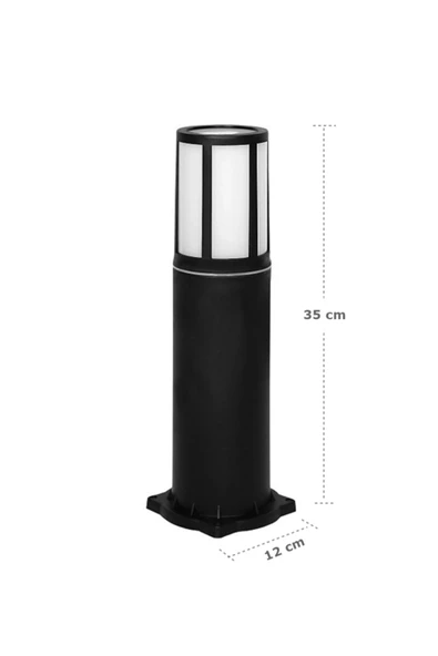 Ucuz Geldi Bahçe Aydınlatması Galata Kafesli 35 Cm Set Üstü Yer Aydınlatma Zita Bahçe Lambası - 2