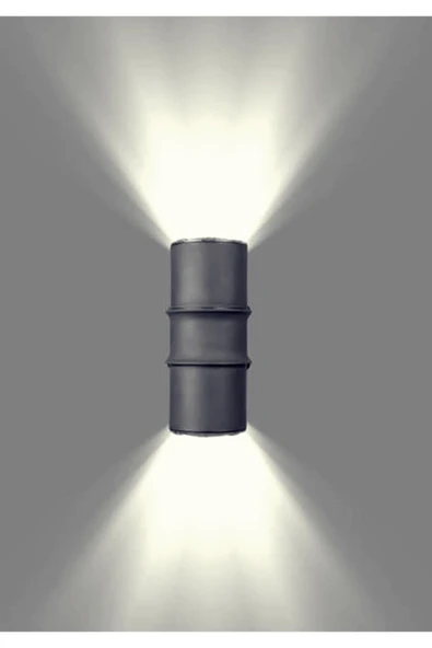 Ucuz Geldi Çiftli Çağlayan Aplik IP54 Dış Mekan Zita Gün Işığı Bahçe Aydınlatma Duvar Apliği + 2 Led Ampul - 2