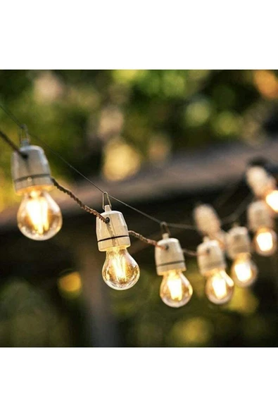 Ucuz Geldi 4 Watt Mini Top Ampul Led Filament G45 Amber Cam Rustik Ampul E27 Duy 1800k Amber Işık Rengi 3 Adet - 6