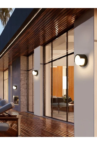 Ucuz Geldi 15w Modern Tasarım Led Aplik İç ve Dış Mekan Duvar Lambası Cata Bora Gün Işığı Bahçe Duvar Apliği - 6
