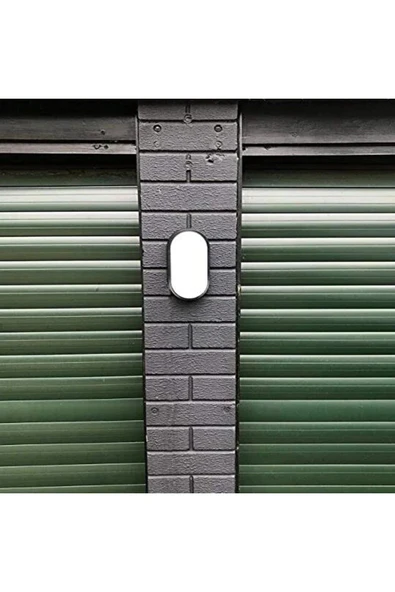 Ucuz Geldi Banyo Tavan Lambası Aydos 20W Oval Balkon Tavan Lambası 6400K Beyaz LED Işık Teras Duvar Lambası - Resim 6