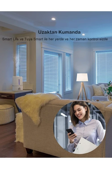 Ucuz Geldi Akıllı Priz Uzaktan Kontrol  Programlanabilir Zaman Ayarlı  Sesle Kontrol  16a Cata Wifi Priz - Resim 4