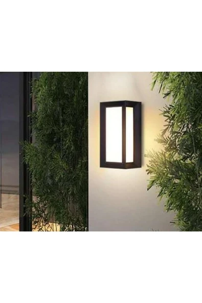Ucuz Geldi Bahçe Aydınlatması Led Işık 25cm E27 Duylu Zita Ultra Bahçe Duvar Aplik Su Geçirmez - 3