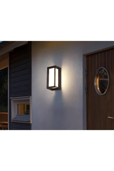 Ucuz Geldi Bahçe Aydınlatması Led Işık 25cm E27 Duylu Zita Ultra Bahçe Duvar Aplik Su Geçirmez - 2