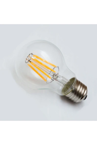 Ucuz Geldi Rustik Led Ampul 4w E27 Duy Şeffaf Cam Dim Edilebilir 3200k Gün Işığı 10 Adet Lambam A60 Led Ampul - Resim 3