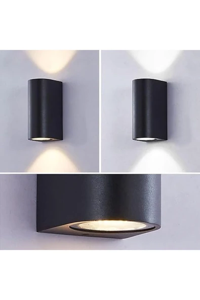 Ucuz Geldi Dekoratif Duvar Lambası 2 Yönlü Duvar Aplik Cata Solomon 12w Duvar Apliği Gün Işığı Duvar Aydınlatma - Resim 4