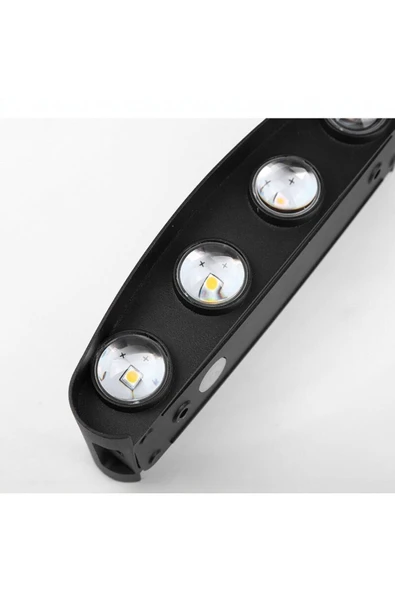 Ucuz Geldi 15w Dekoratif Çift Yönlü Aydınlatma 8'li Led Aplik Duvar Lambası Cata Kapri Amber Renk Duvar Apliği - Resim 5